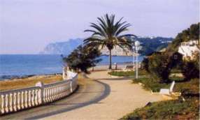 Playa Platgetes, Moraira